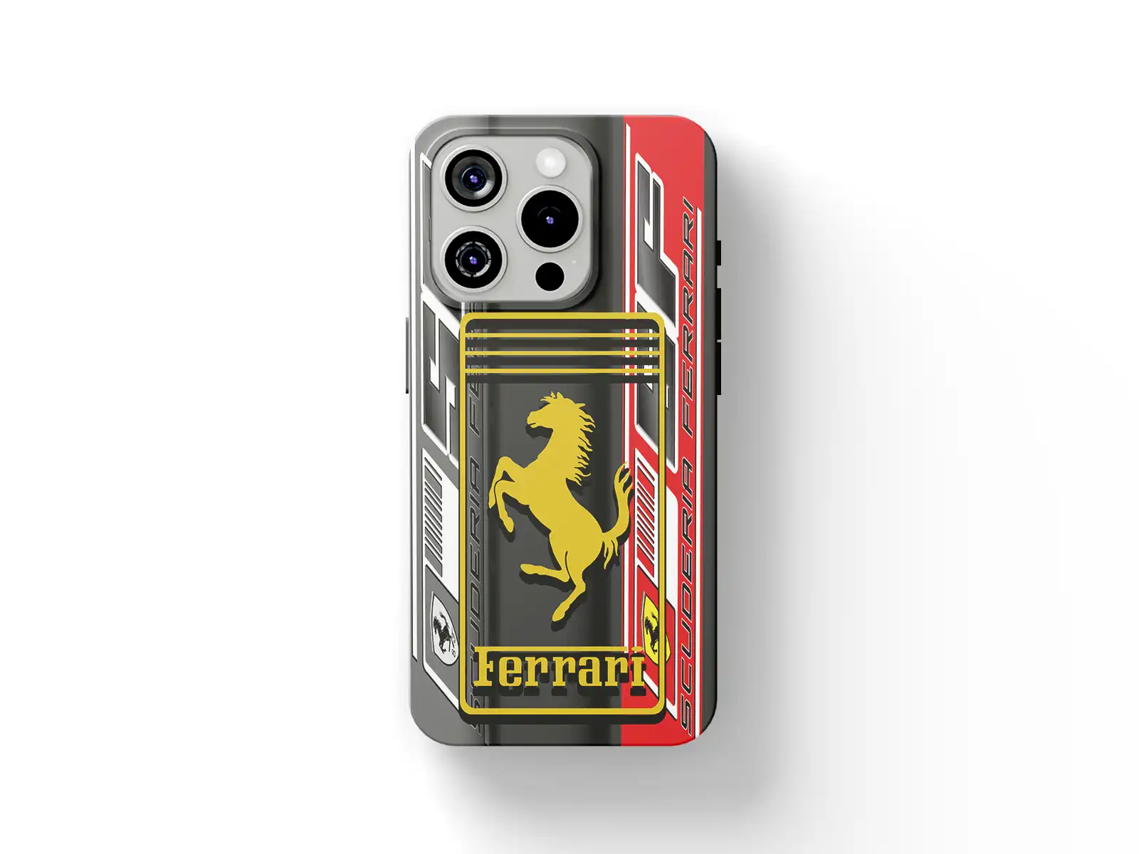 Ferrari Cover in Silicone Smartphone Alta Gamma Resistente